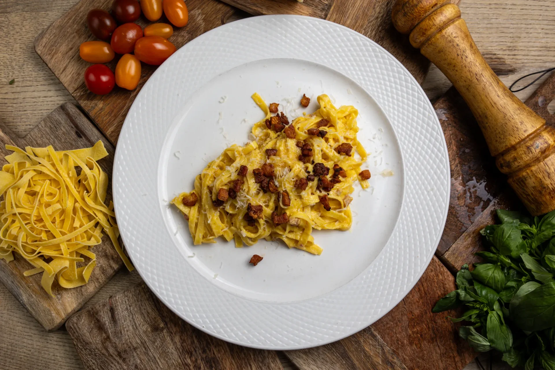 Danie serwowane w restauracji w Krakowie Trattoria Rialto (11)