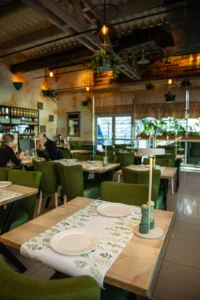 Wnętrze restauracji wlłoskie Trattoria Rialto w Krakowie (7)